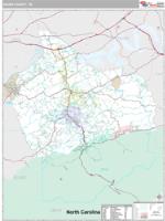 Sevier County, TN Wall Map Zip Code