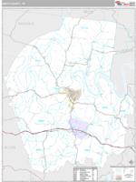 Smith County, TN Wall Map Zip Code