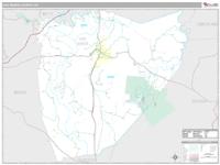 Van Buren County, TN Wall Map Zip Code