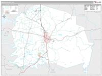 White County, TN Wall Map Zip Code
