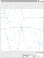 Borden County, TX Wall Map