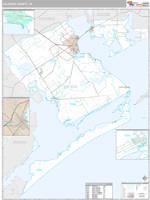 Calhoun County, TX Wall Map Zip Code