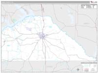 Camp County, TX Wall Map Zip Code