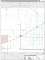 Carson County, TX Wall Map Zip Code
