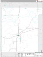 Cottle County, TX Wall Map Zip Code
