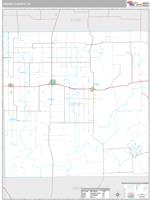 Crosby County, TX Wall Map