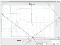 Dallam County, TX Wall Map