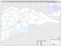 Delta County, TX Wall Map Zip Code