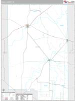 Duval County, TX Wall Map Zip Code