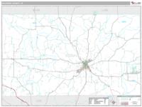 Gillespie County, TX Wall Map Zip Code