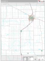 Hale County, TX Wall Map Zip Code