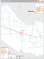 Hardeman County, TX Wall Map