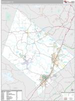 Hays County, TX Wall Map Zip Code