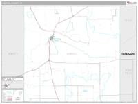 Hemphill County, TX Wall Map