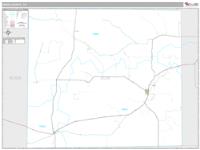 Irion County, TX Wall Map Zip Code