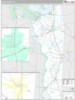 Jasper County, TX Wall Map Zip Code