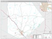 Kendall County, TX Wall Map Zip Code