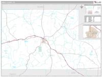 Kimble County, TX Wall Map Zip Code