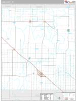 Lamb County, TX Wall Map Zip Code