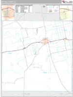 Mitchell County, TX Wall Map