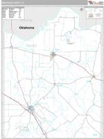 Montague County, TX Wall Map