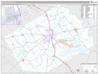 Navarro County, TX Wall Map Zip Code
