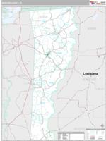Newton County, TX Wall Map Zip Code