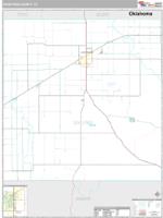 Ochiltree County, TX Wall Map Zip Code