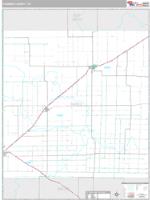Parmer County, TX Wall Map Zip Code