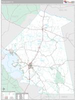 Polk County, TX Wall Map Zip Code
