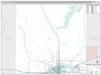 Potter County, TX Wall Map Zip Code
