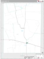 Reagan County, TX Wall Map Zip Code