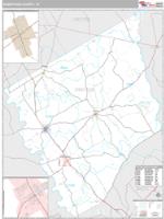 Robertson County, TX Wall Map Zip Code