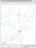 Runnels County, TX Wall Map Zip Code