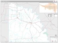 San Saba County, TX Wall Map