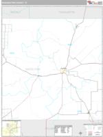 Shackelford County, TX Wall Map