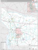 Smith County, TX Wall Map