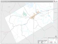 Somervell County, TX Wall Map Zip Code