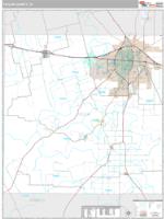 Taylor County, TX Wall Map Zip Code