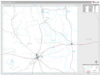 Uvalde County, TX Wall Map