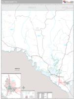 Val Verde County, TX Wall Map