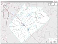 Wilson County, TX Wall Map Zip Code