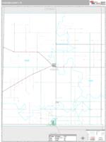 Yoakum County, TX Wall Map