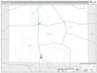 Zavala County, TX Wall Map