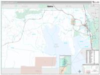 Box Elder County, UT Wall Map Zip Code