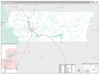 Carbon County, UT Wall Map