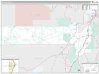 Juab County, UT Wall Map Zip Code