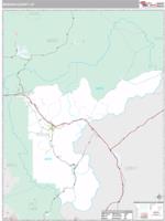 Morgan County, UT Wall Map Zip Code