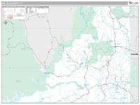 San Juan County, UT Wall Map Zip Code
