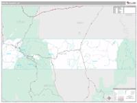 Wayne County, UT Wall Map Zip Code